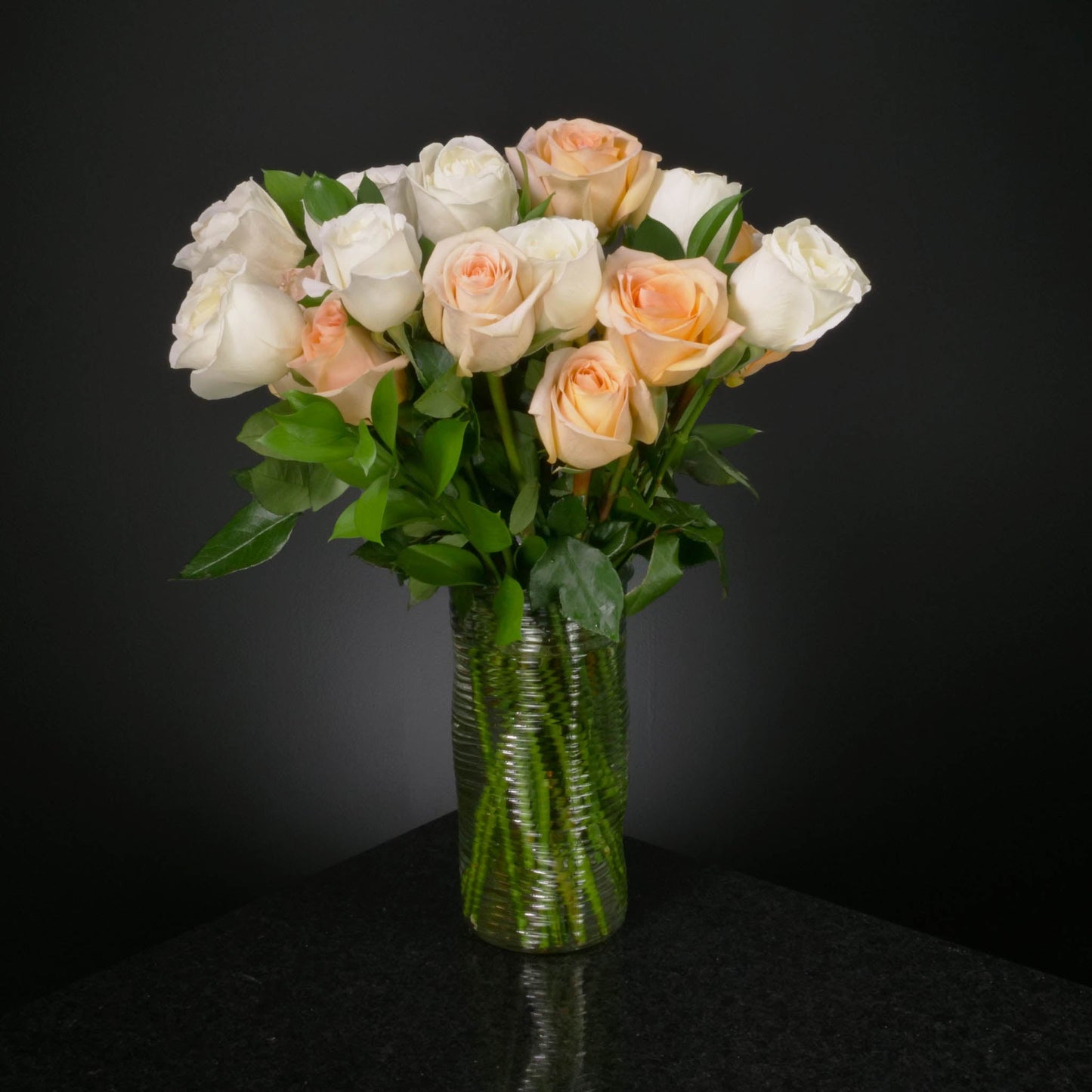 24 Roses / Vase / Basic