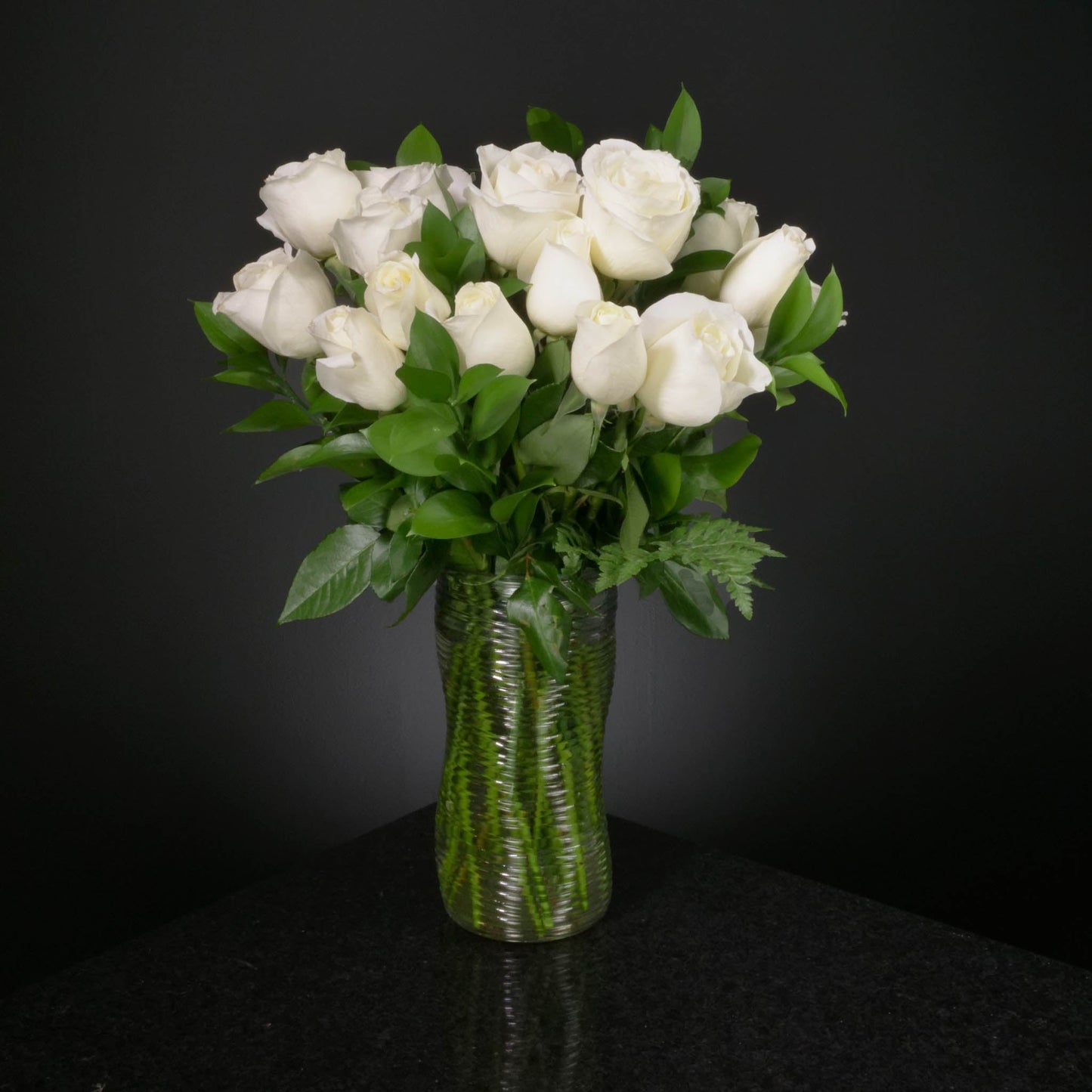 24 Roses / Vase / Basic