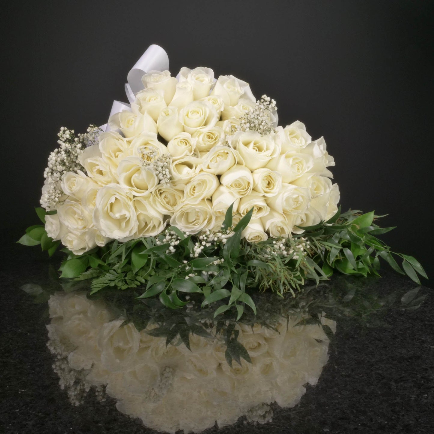 50 Roses / Hand-Tied / Fancy