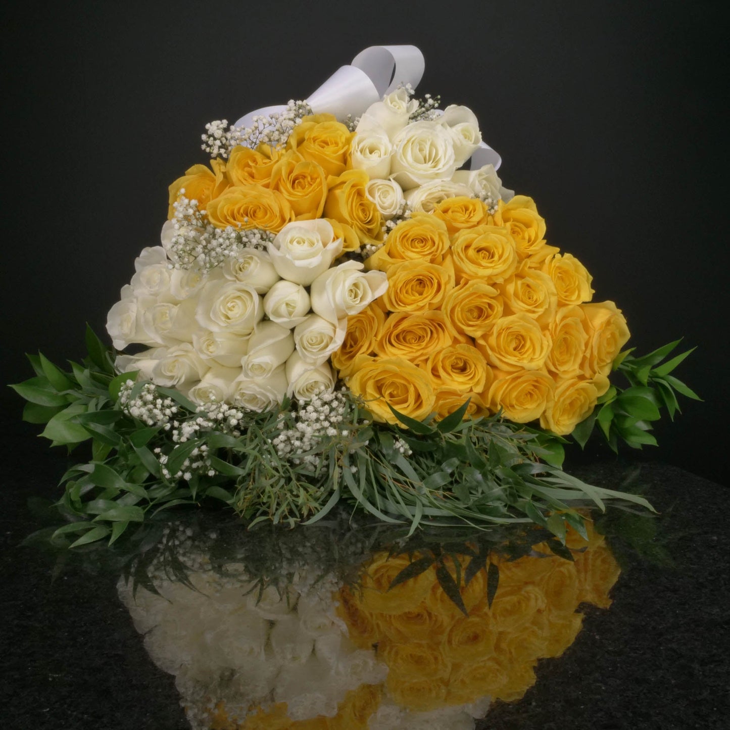 50 Roses / Hand-Tied / Fancy
