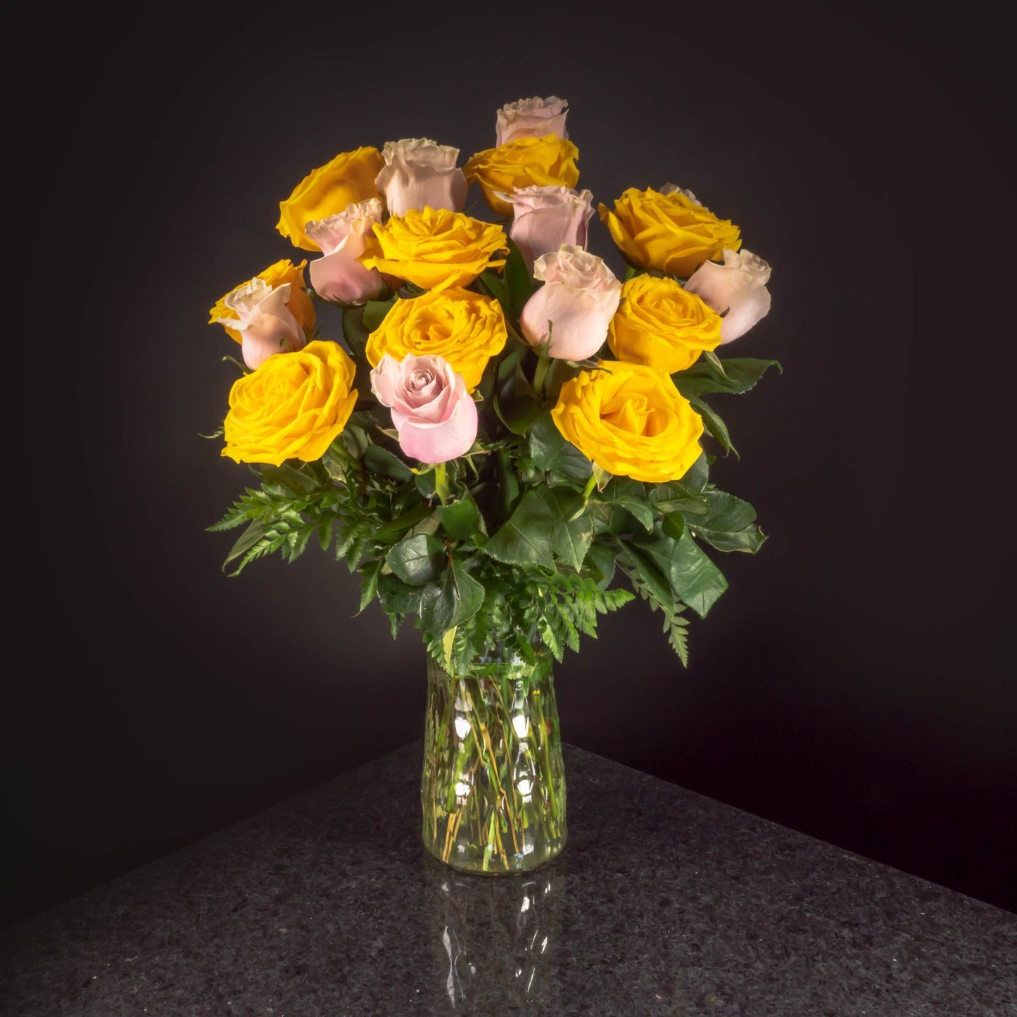 18 Roses / Vase / Basic
