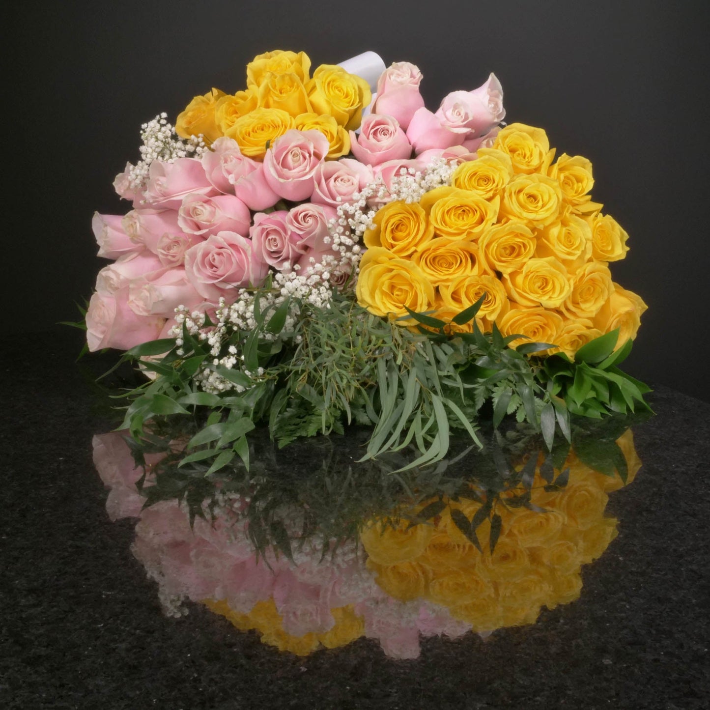 50 Roses / Hand-Tied / Fancy
