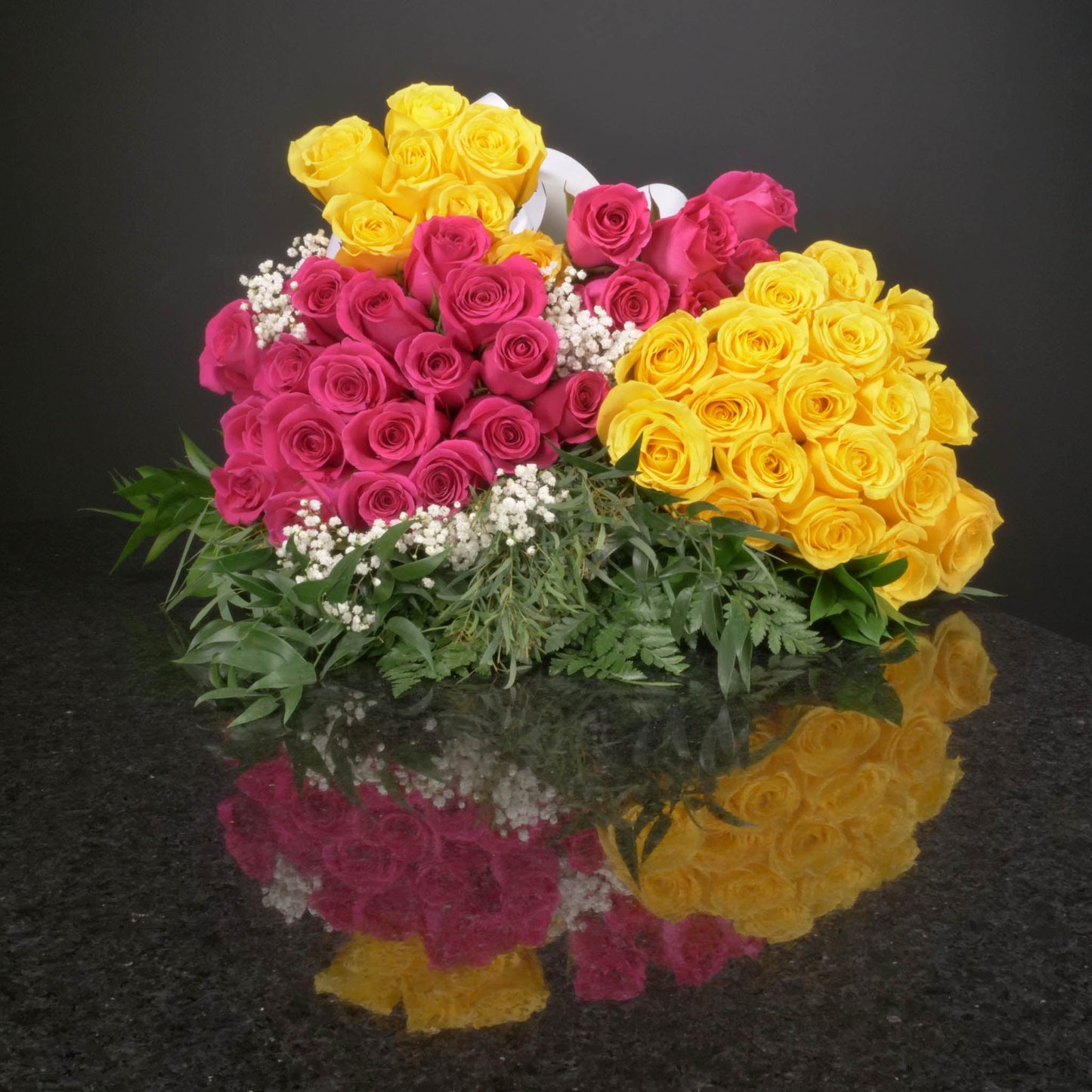 50 Roses / Hand-Tied / Fancy