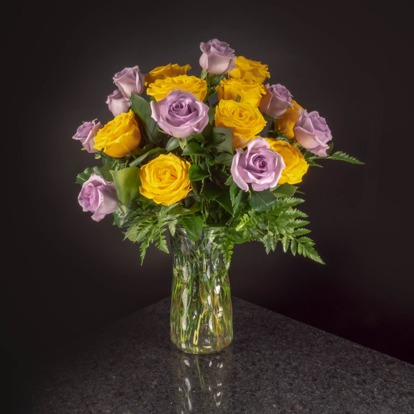 18 Roses / Vase / Basic