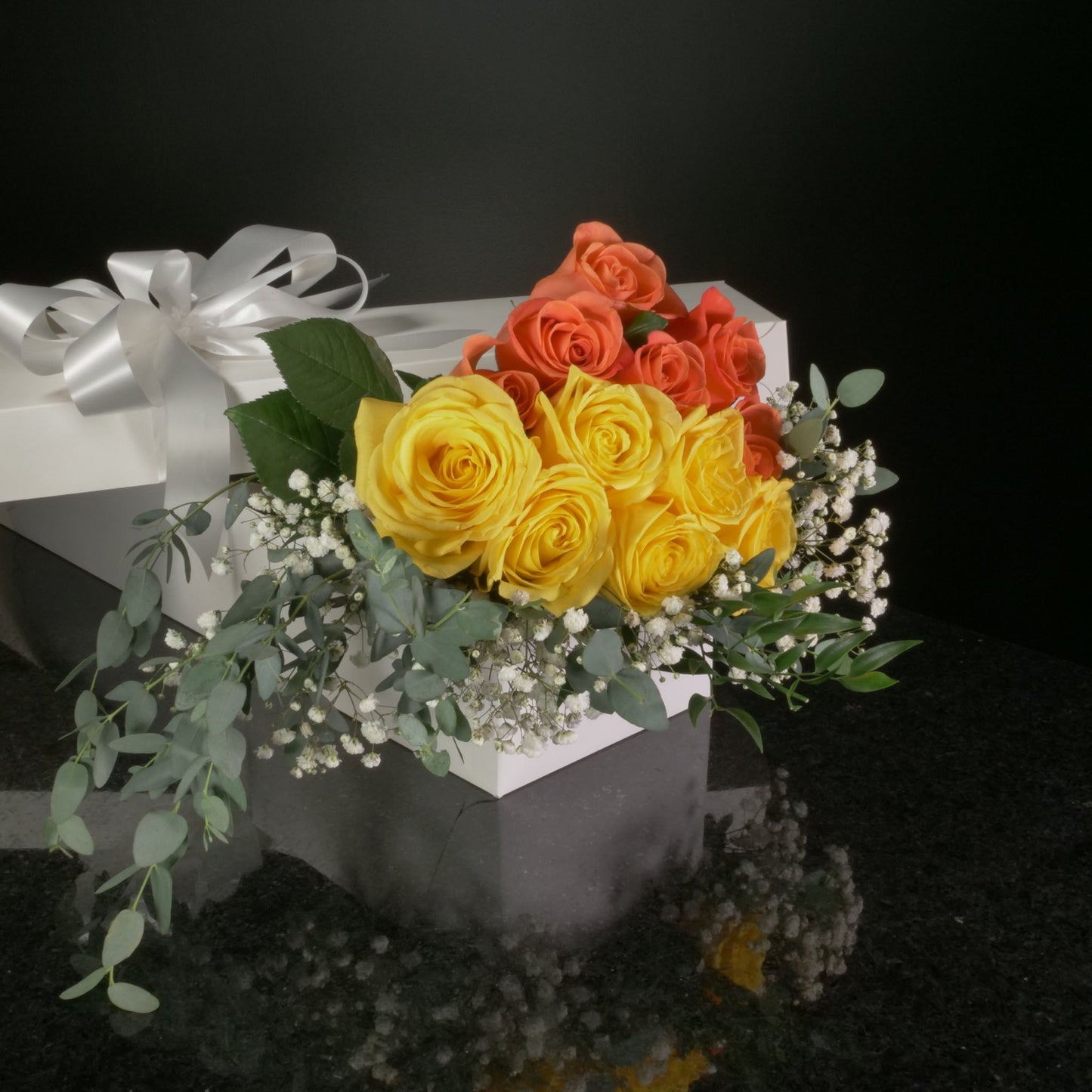 12 Roses / Boxed / Fancy