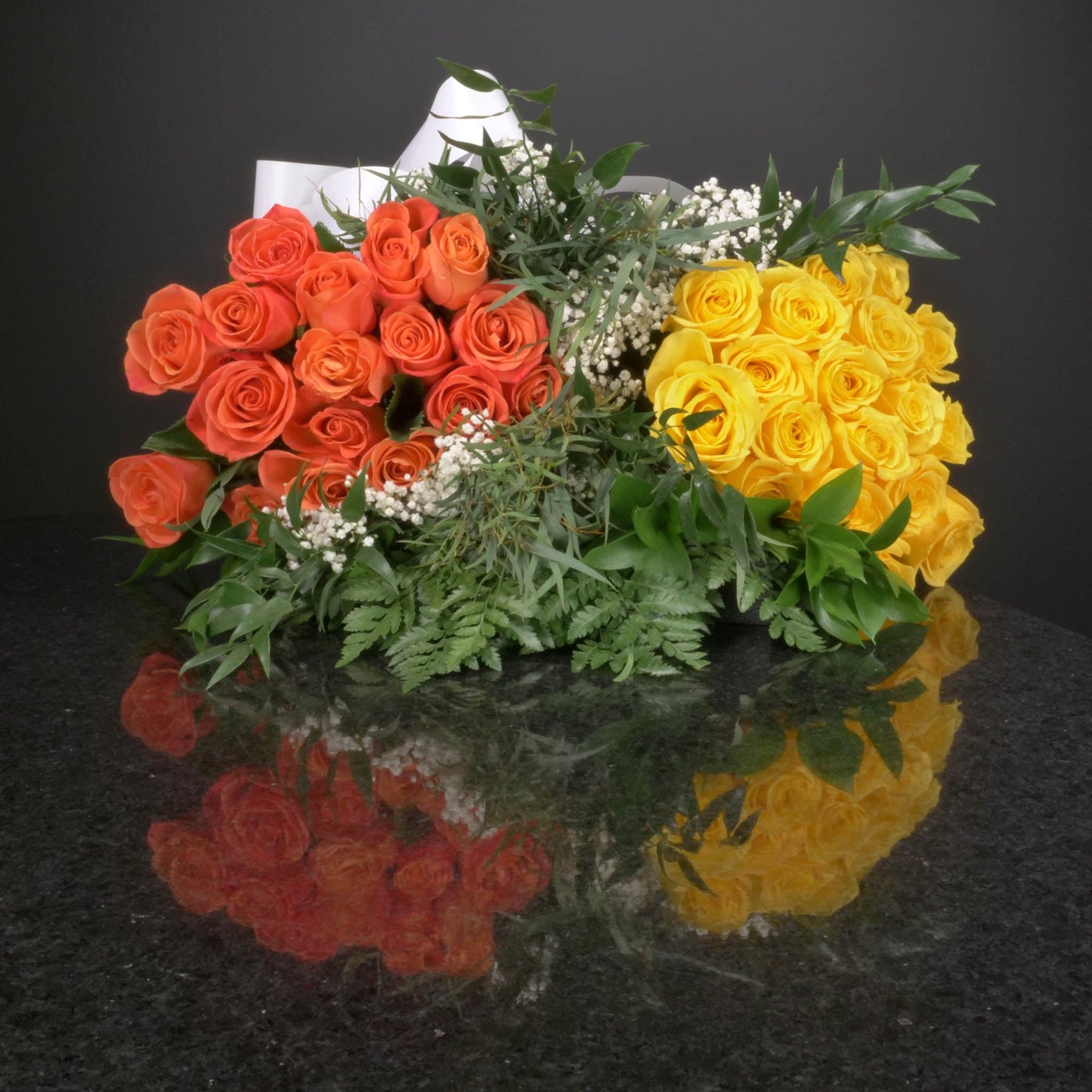 36 Roses / Hand-Tied / Fancy