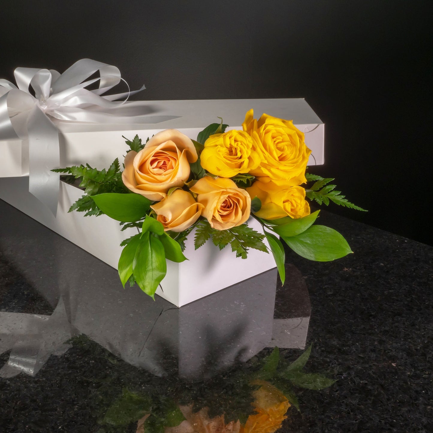 6 Roses / Boxed / Basic