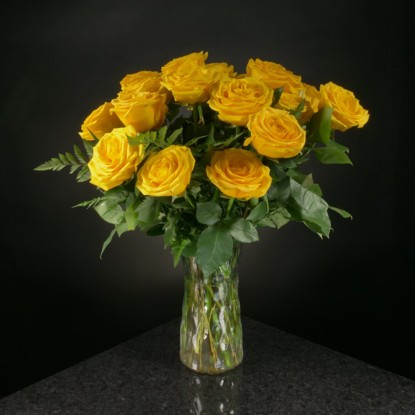 18 Roses / Vase / Basic