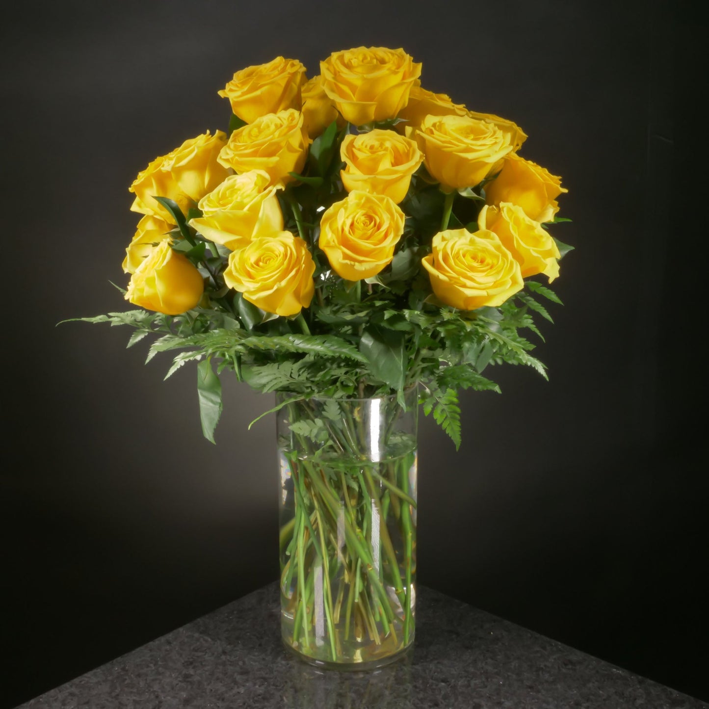 24 Roses / Vase / Basic