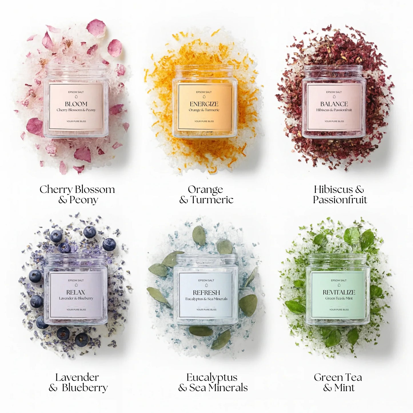 Epsom Salt - Bath Spa Gift Set