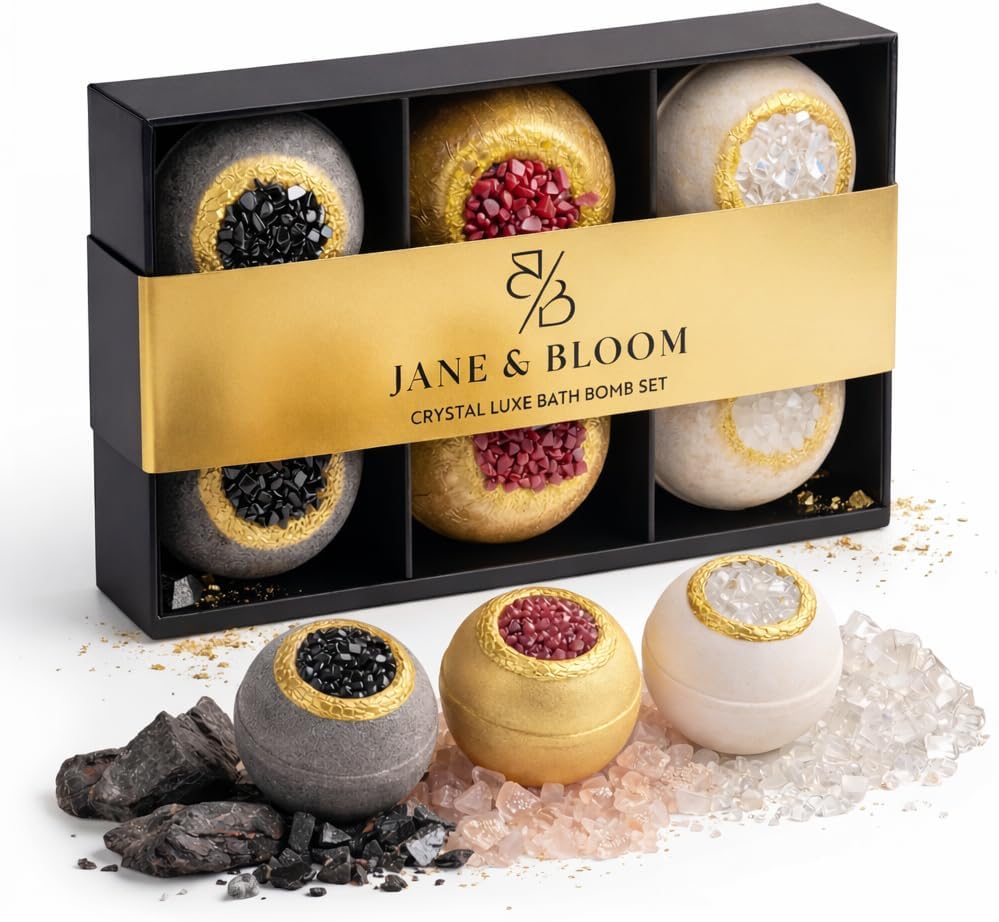 Crystal Spa Experience - Bath Bomb Set