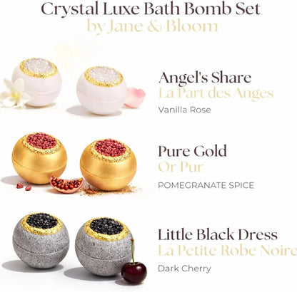 Crystal Spa Experience - Bath Bomb Set