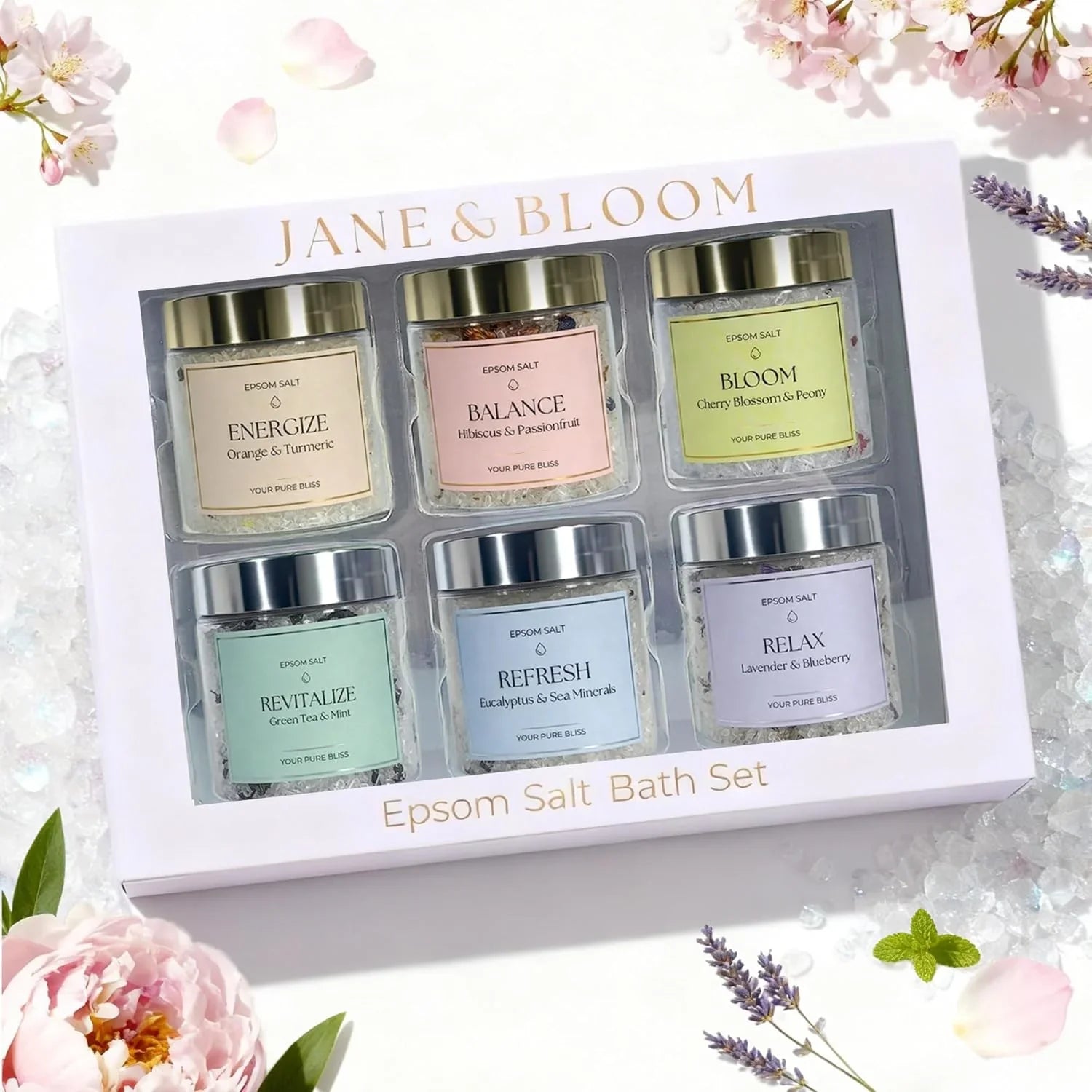 Epsom Salt - Bath Spa Gift Set – The Ottawa Flowershop